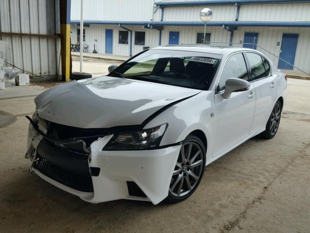 JTHBE1BL8E5036485 - 2014 LEXUS GS 350 WHITE photo 2