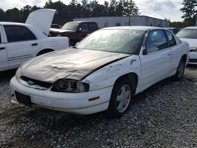 2G1WW12M2X9110488 - 1999 CHEVROLET MONTE CARL თეთრი ფოტო 2