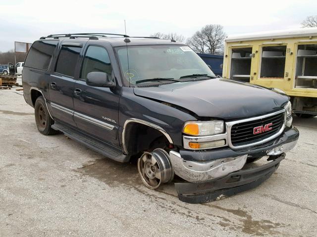 1GKFK16Z75J153948 - 2005 GMC YUKON XL K BLACK photo 1