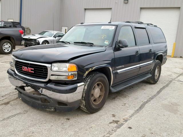 1GKFK16Z75J153948 - 2005 GMC YUKON XL K BLACK photo 2