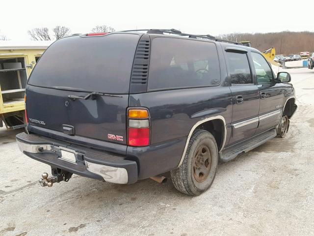 1GKFK16Z75J153948 - 2005 GMC YUKON XL K BLACK photo 4