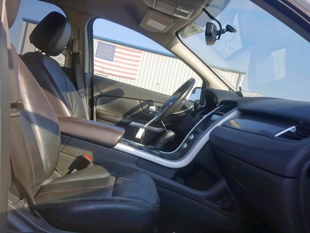 2FMDK3JC0DBA37717 - 2013 FORD EDGE SEL WHITE photo 5