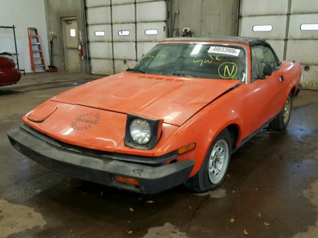 TCT111496UCF - 1980 TRIUMPH CAR TR7 ORANGE photo 2