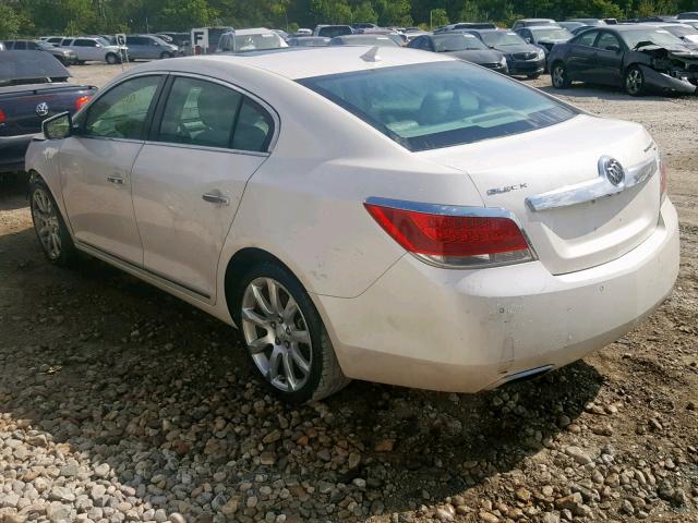 1G4GE5ED3BF149071 - 2011 BUICK LACROSSE C WHITE photo 3