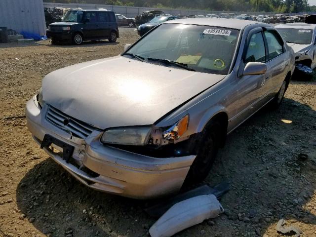 4T1BG22K0XU916223 - 1999 TOYOTA CAMRY CE TAN photo 2