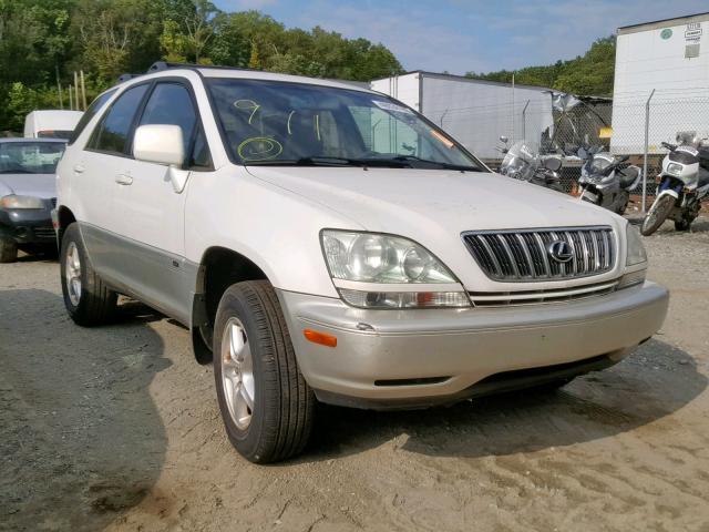 JTJGF10U620139376 - 2002 LEXUS RX 300 WHITE photo 1