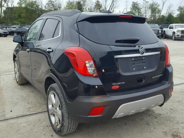 KL4CJASB2GB696299 - 2016 BUICK ENCORE BLACK photo 3