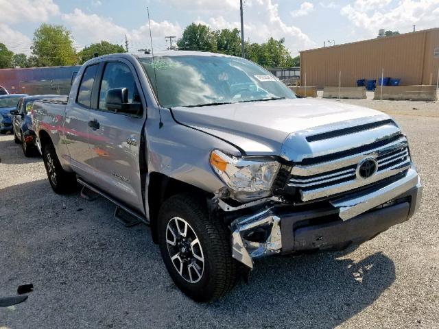 5TFUY5F17GX567315 - 2016 TOYOTA TUNDRA DOU SILVER photo 1