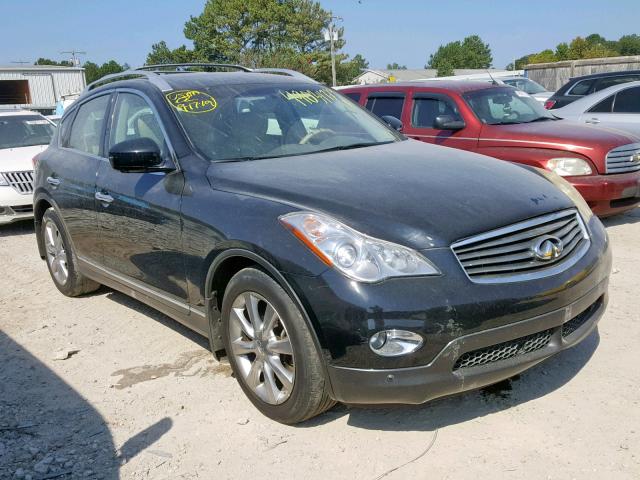 JNKAJ09EX8M303872 - 2008 INFINITI EX35 BASE BLACK photo 1