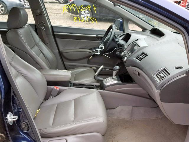 2HGFA1F92BH515410 - 2011 HONDA CIVIC EXL 蓝色 照片 5