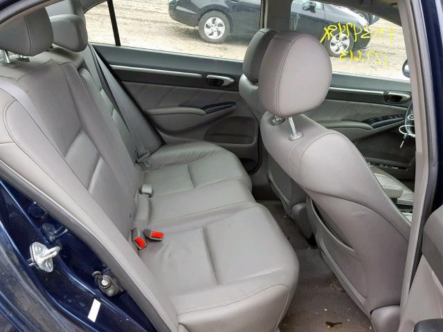 2HGFA1F92BH515410 - 2011 HONDA CIVIC EXL 蓝色 照片 6