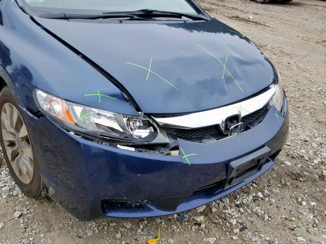 2HGFA1F92BH515410 - 2011 HONDA CIVIC EXL 蓝色 照片 9