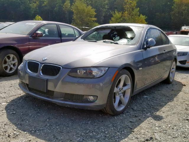 WBAWC73558E065360 - 2008 BMW 335 XI GRAY photo 2