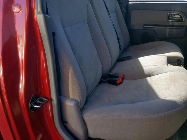 1GCDT136X48151224 - 2004 CHEVROLET COLORADO RED photo 6