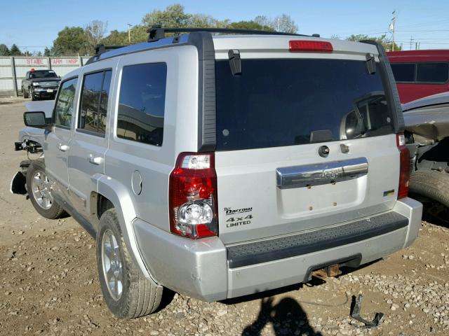 1J8HG58PX7C671996 - 2007 JEEP COMMANDER SILVER photo 3