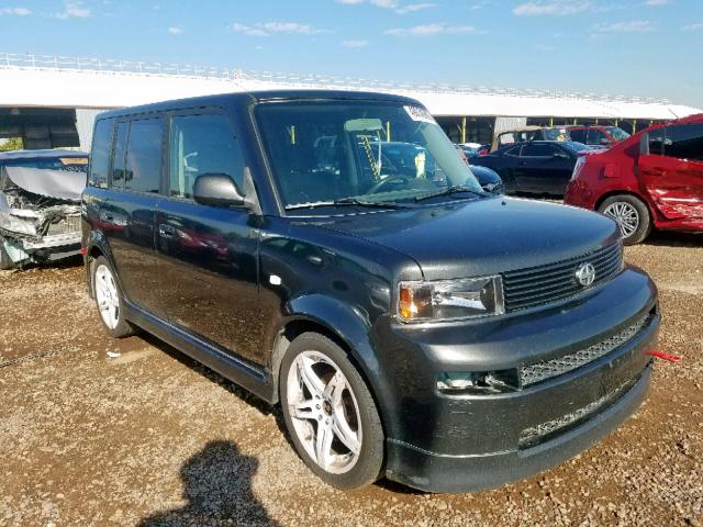JTLKT324164123166 - 2006 TOYOTA SCION XB შავი ფოტო 1