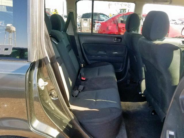 JTLKT324164123166 - 2006 TOYOTA SCION XB შავი ფოტო 6