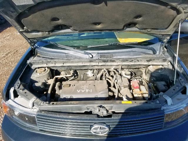 JTLKT324164123166 - 2006 TOYOTA SCION XB შავი ფოტო 7