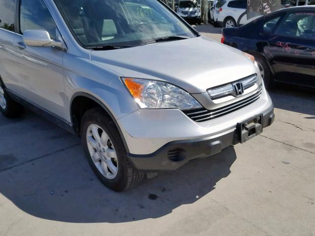 JHLRE487X9C021437 - 2009 HONDA CR-V EXL SILVER photo 1