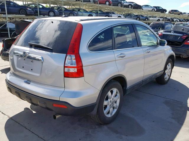 JHLRE487X9C021437 - 2009 HONDA CR-V EXL SILVER photo 4