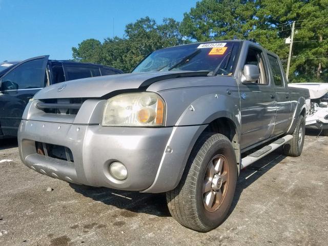 1N6ED29X53C464746 - 2003 NISSAN FRONTIER C SILVER photo 2