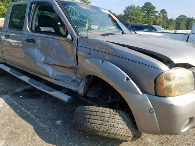 1N6ED29X53C464746 - 2003 NISSAN FRONTIER C SILVER photo 9