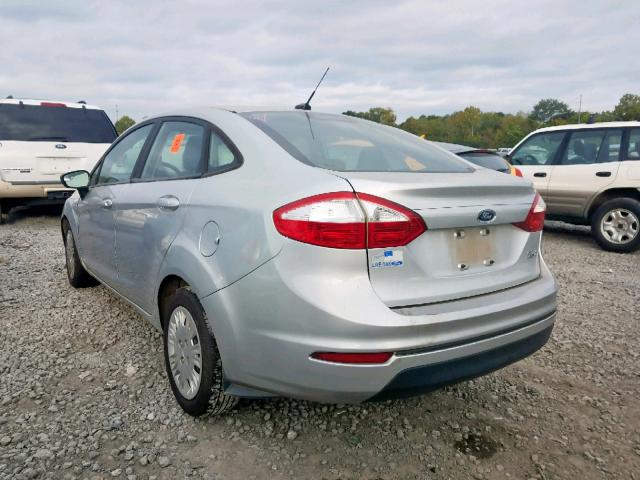 3FADP4AJ7GM164497 - 2016 FORD FIESTA S SILVER photo 3