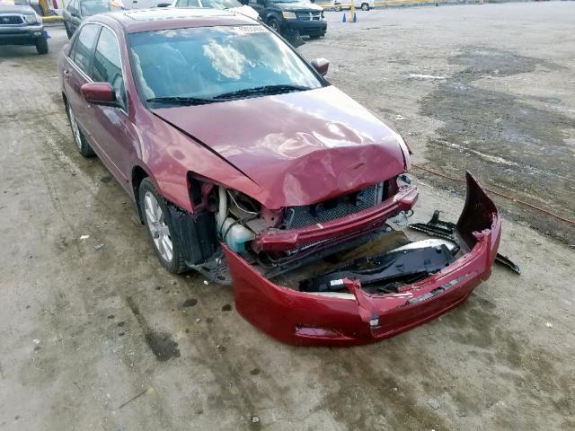 1HGCM66546A065204 - 2006 HONDA ACCORD EX MAROON photo 1