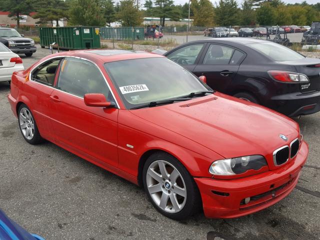 WBABN33483PG60082 - 2003 BMW 325 CI RED photo 1