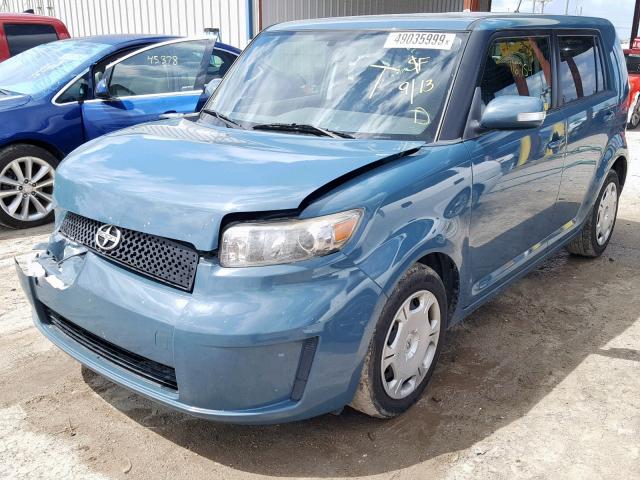 JTLKE50EX81059988 - 2008 TOYOTA SCION XB Көк фото 2
