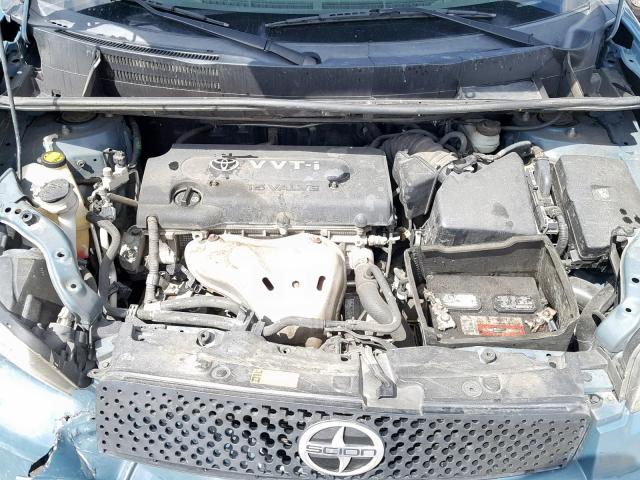 JTLKE50EX81059988 - 2008 TOYOTA SCION XB Көк фото 7