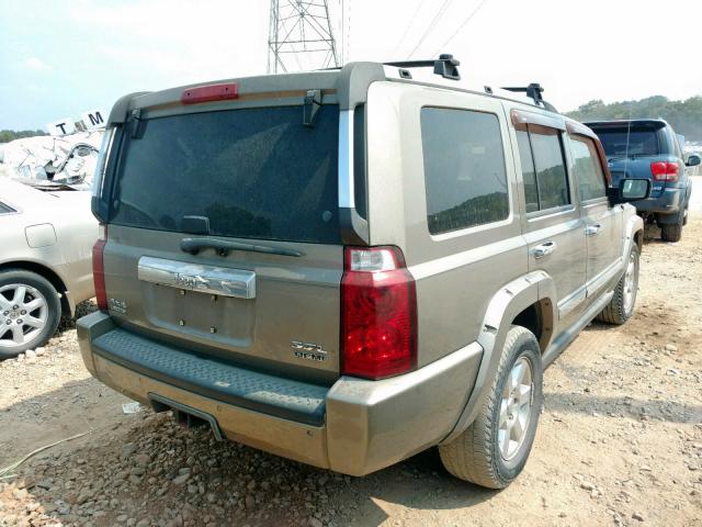 1J8HG58216C127888 - 2006 JEEP COMMANDER 棕色 照片 4