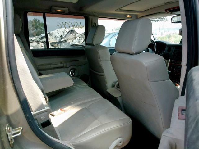 1J8HG58216C127888 - 2006 JEEP COMMANDER 棕色 照片 6