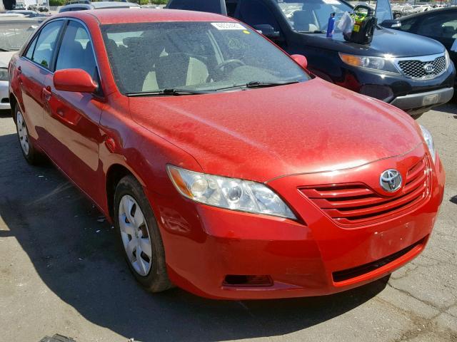 4T1BE46K37U166747 - 2007 TOYOTA CAMRY NEW RED photo 1