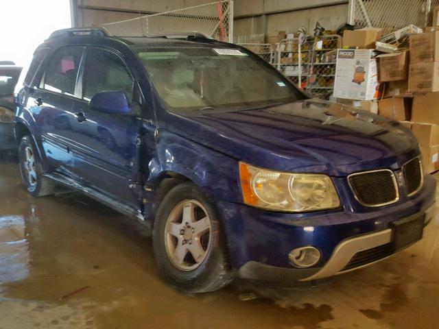 2CKDL63F066102578 - 2006 PONTIAC TORRENT BLUE photo 1