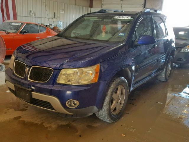 2CKDL63F066102578 - 2006 PONTIAC TORRENT BLUE photo 2