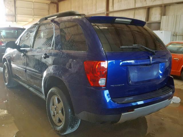 2CKDL63F066102578 - 2006 PONTIAC TORRENT BLUE photo 3