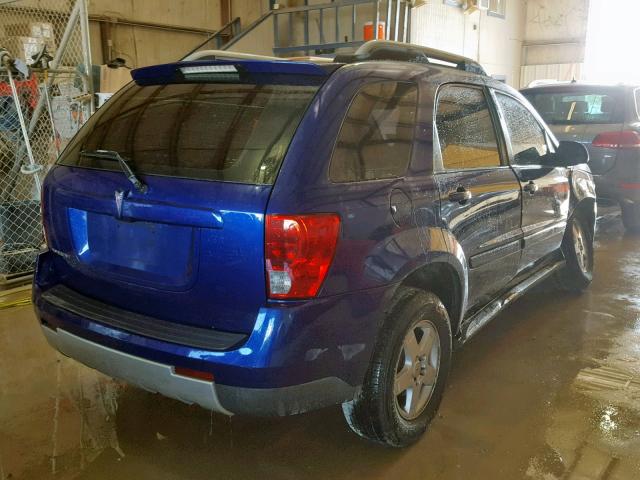 2CKDL63F066102578 - 2006 PONTIAC TORRENT BLUE photo 4