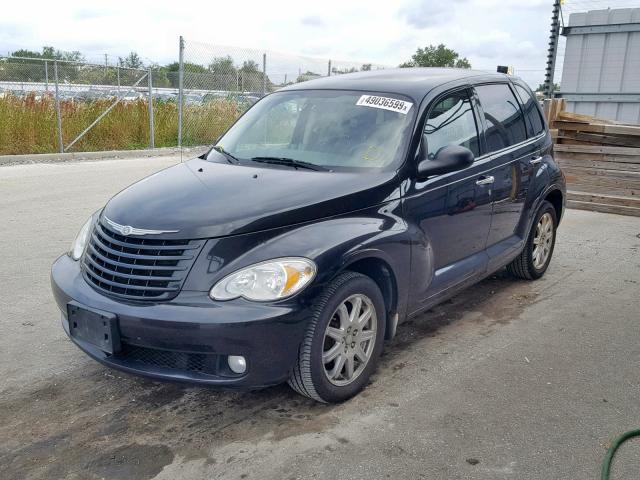 3A8FY58BX8T141851 - 2008 CHRYSLER PT CRUISER BLACK photo 2