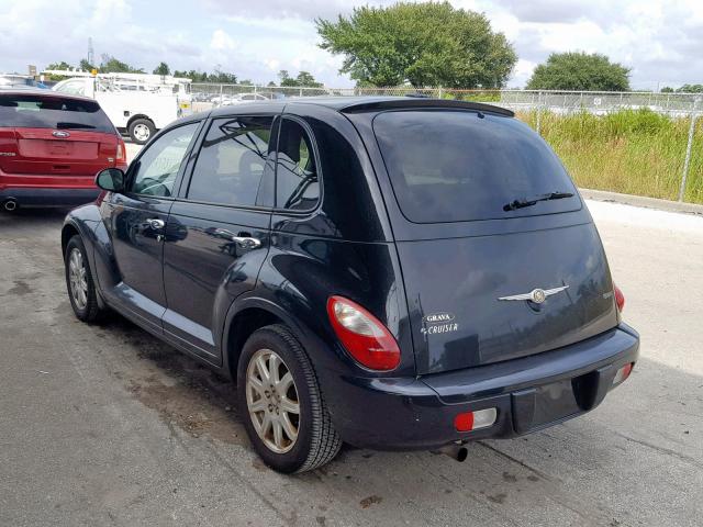 3A8FY58BX8T141851 - 2008 CHRYSLER PT CRUISER BLACK photo 3