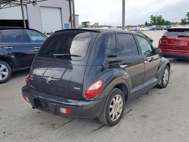 3A8FY58BX8T141851 - 2008 CHRYSLER PT CRUISER BLACK photo 4