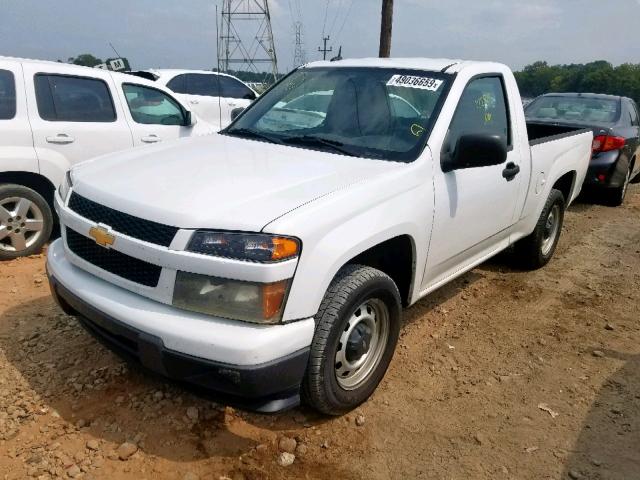 1GCCSBF91C8157325 - 2012 CHEVROLET COLORADO WHITE photo 2