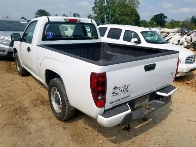 1GCCSBF91C8157325 - 2012 CHEVROLET COLORADO WHITE photo 3