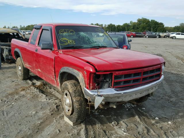 1B7GG23X4TS561941 - 1996 DODGE DAKOTA RED photo 1