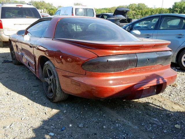 2G2FS22K4V2203093 - 1997 PONTIAC FIREBIRD RED photo 3