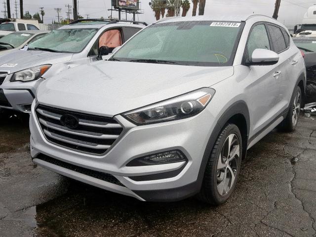 KM8J33AL1JU766217 - 2018 HYUNDAI TUCSON SPO SILVER photo 2