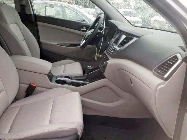 KM8J33AL1JU766217 - 2018 HYUNDAI TUCSON SPO SILVER photo 5