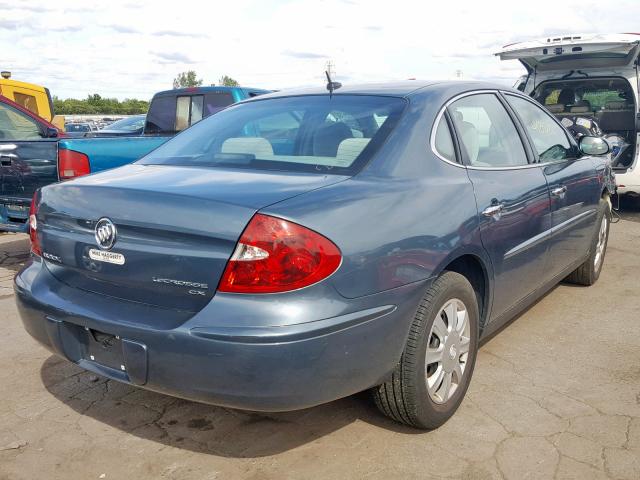 2G4WC582061175183 - 2006 BUICK LACROSSE C GREEN photo 4