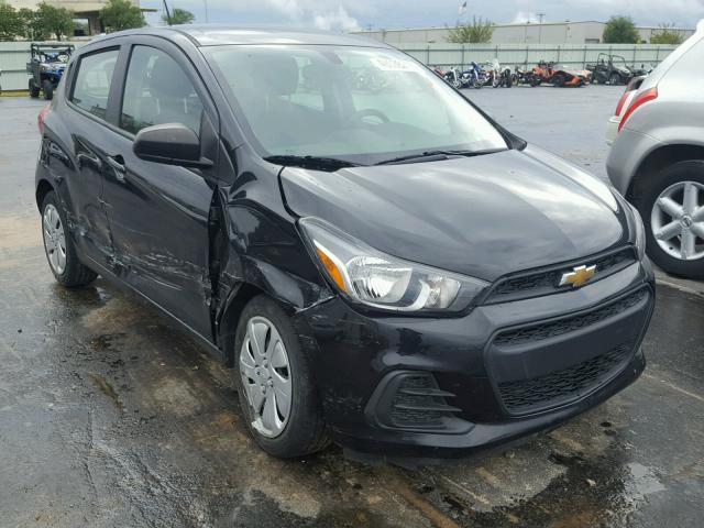 KL8CB6SA5GC542986 - 2016 CHEVROLET SPARK LS BLACK photo 1