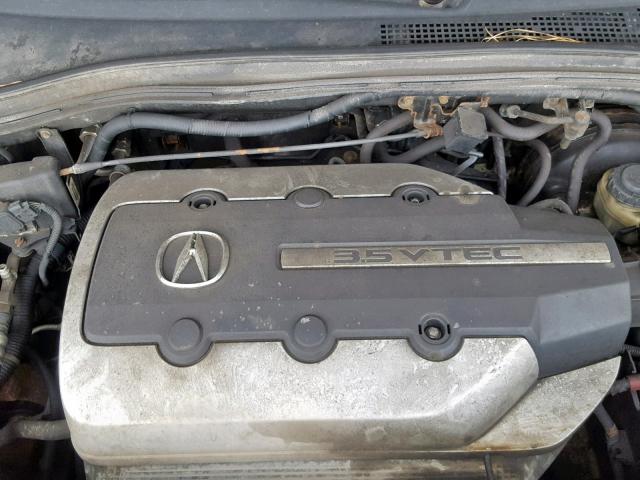 2HNYD18874H502491 - 2004 ACURA MDX TOURIN BLACK photo 7